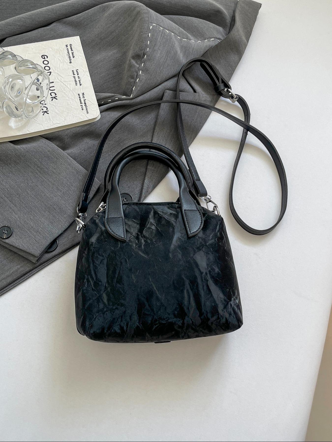 Vintage Elegant Women's Crossbody Shoulder Bag, Perfect for Parties & Daily Use, Office & Casual, All Seasons