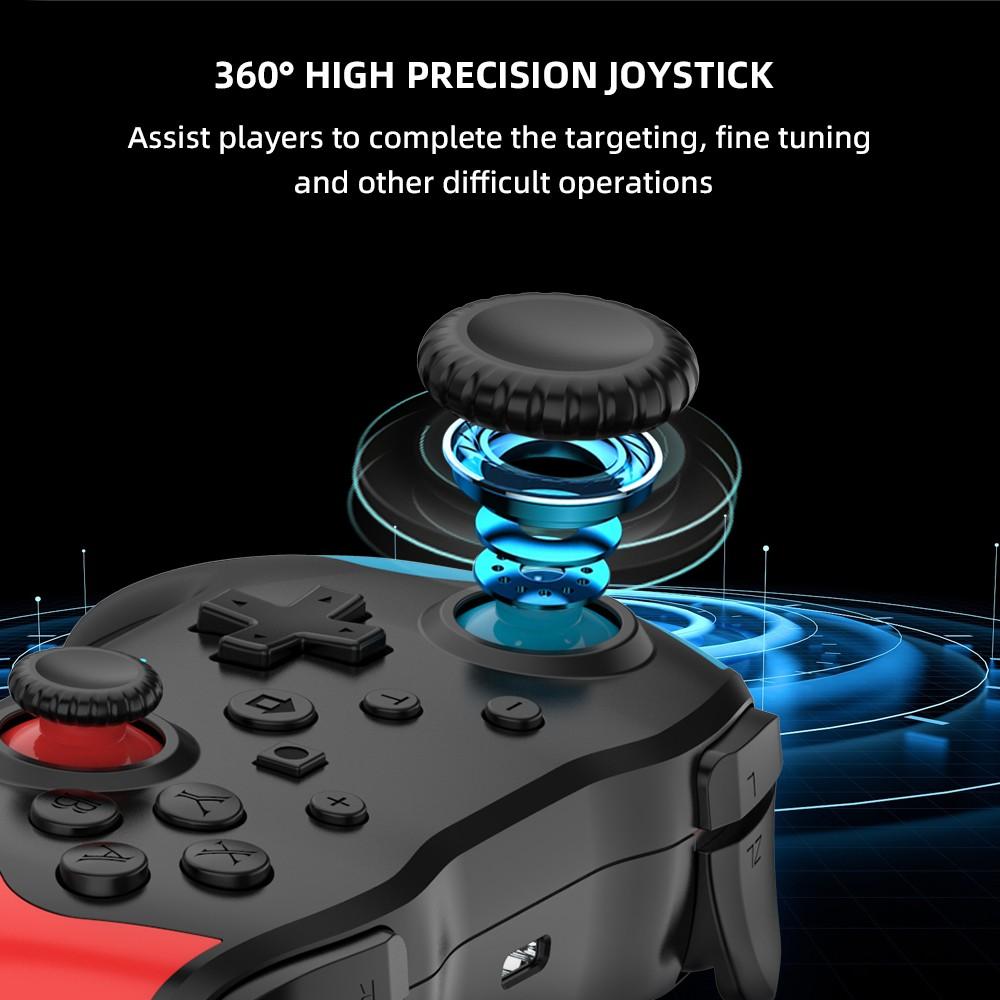 Wireless Bluetooth-compatible Game Controller, Universal Controller, Dual Vibration Joystick for Nintendo Ps3 PC Windows, Perfect Gaming Handle for Console Enthusiasts