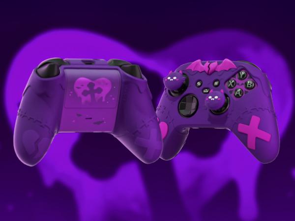 PlayVital Gothic Imp Series Cute Silicone Skin for Xbox Series X & S Controller, Anti-Slip Grip Silicone Cover, Protective Silicone Case for Xbox Core Controller with Thumb Grips