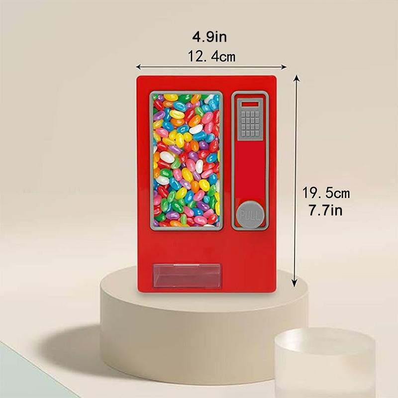 Mini Candy Vending Machine, Candy Storage Machine, Cute Desktop Candy Machine, Gift For Friends Or Girlfriend