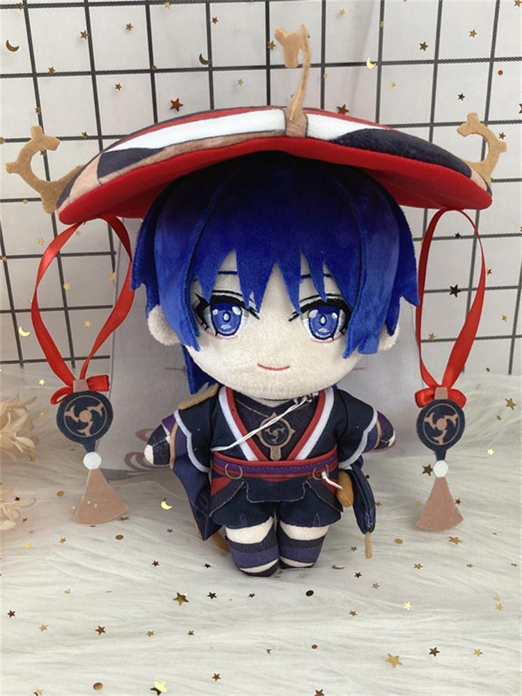 2026 hot item20cm Genshin Impact Neuvillette Plush Toy Stuffed Doll Soft Pillow Cushion Wriothesley Furina Lyney Arlecchino Fan Birthday Gift Popular toys