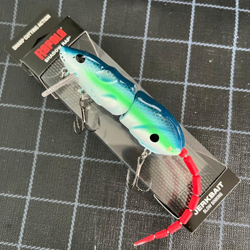 Ever-Reen Mouse Lure Replica, Multi-Segment Fishing Lures for Large Bass, Dogfish, Snakebone Fish, Effective Artificial Baits