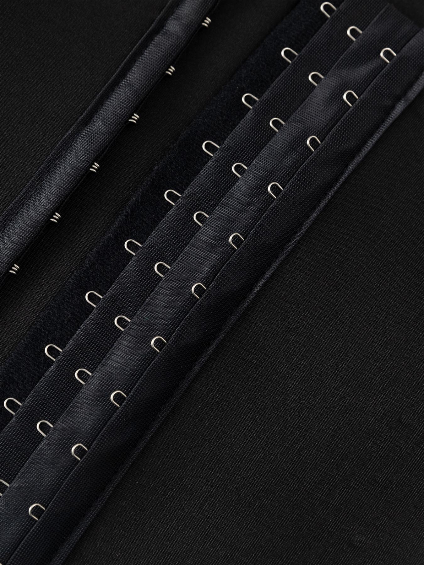 Men's Solid Zip Front Waist Trainer, Adjustable Body Shaper Vest, Shaping Vest, Workout Gym Exercise Sweat Shirt, Men's Sport & Outdoor Clothing