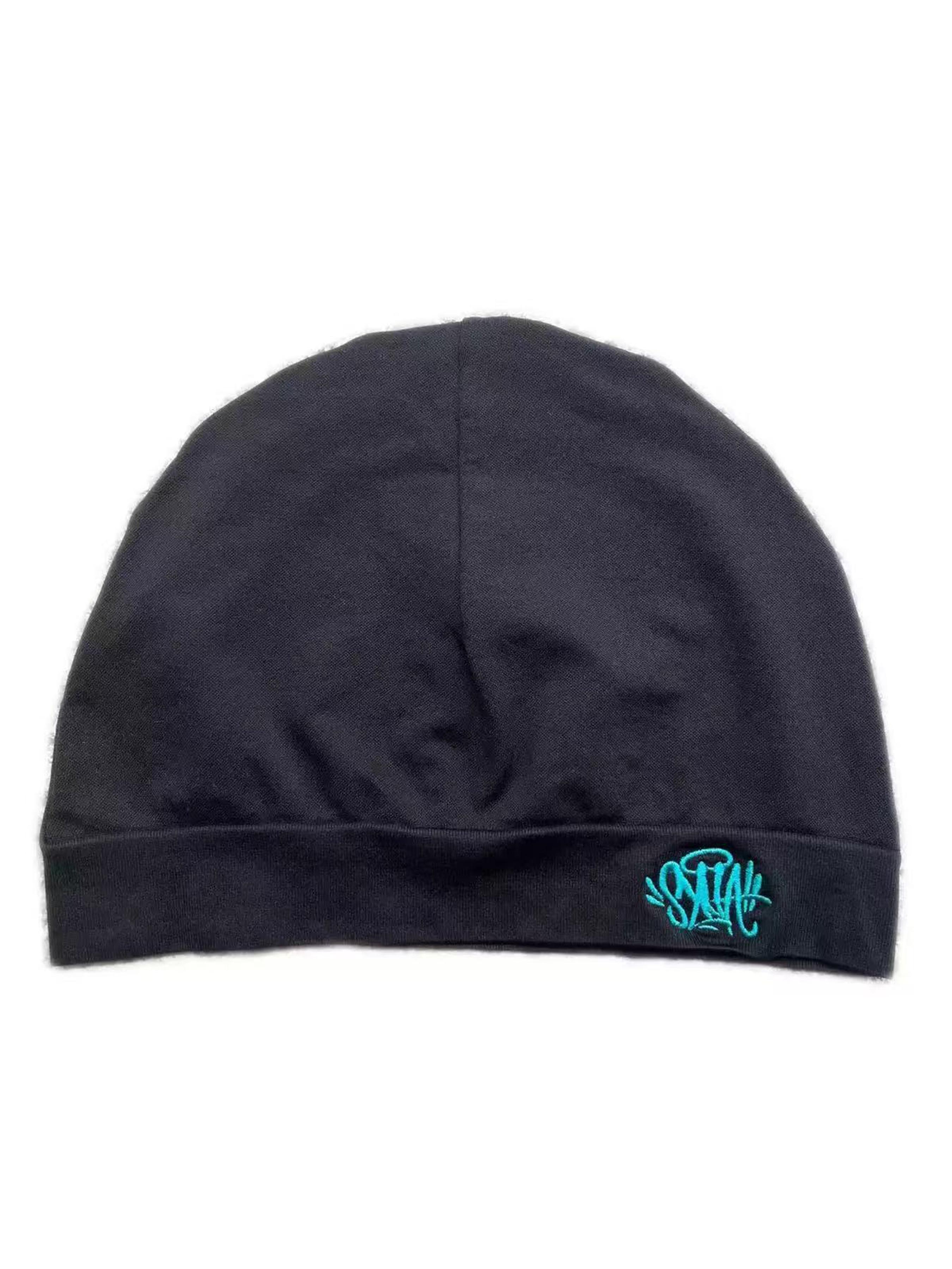Unisex Streetwear Cap, Embroidered Letter Design, Embroidery Hat, Trendy Hip-Hop Style, Versatile Hair Pressing Hat, No Brim Baseball Cap, Premium Streetwear Hat, Casual Trendy Hat