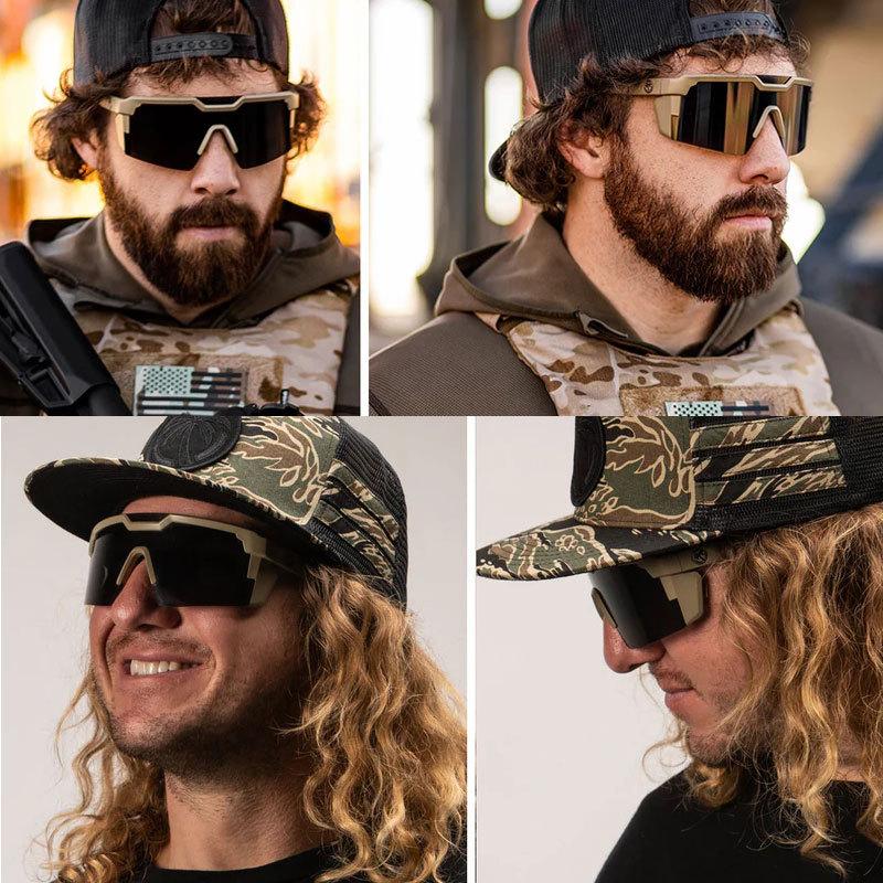 High‑Quality Real Coating Cycling Goggles, UV400 Outdoor Sports Sunglasses, Windproof Anti‑Glare Sports Glasses for Men Women