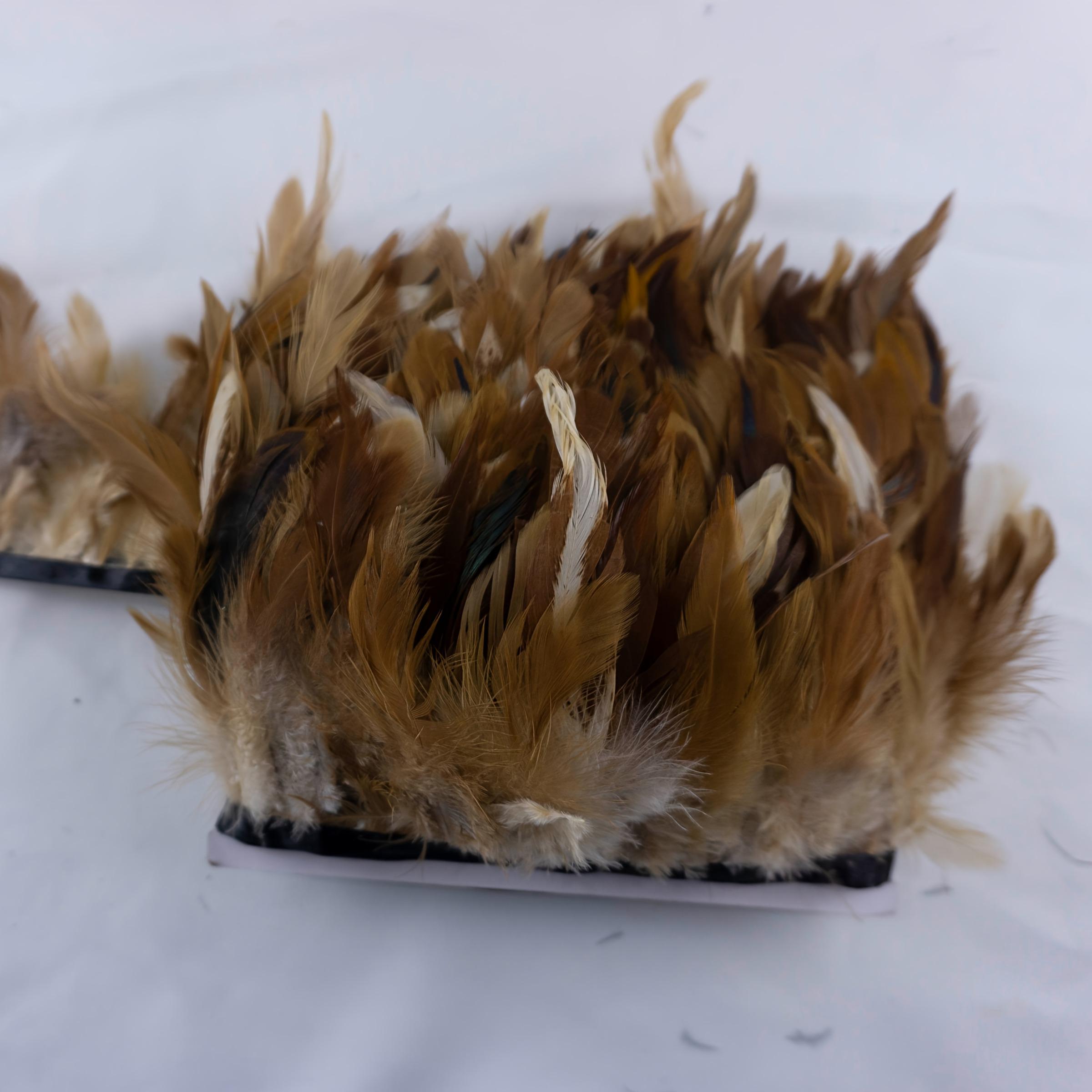 1.05m Colorful Artificial Rooster Tail Feathers for Wedding Stage Decoration DIY Handmade Skirt Edge Clothing Accessories