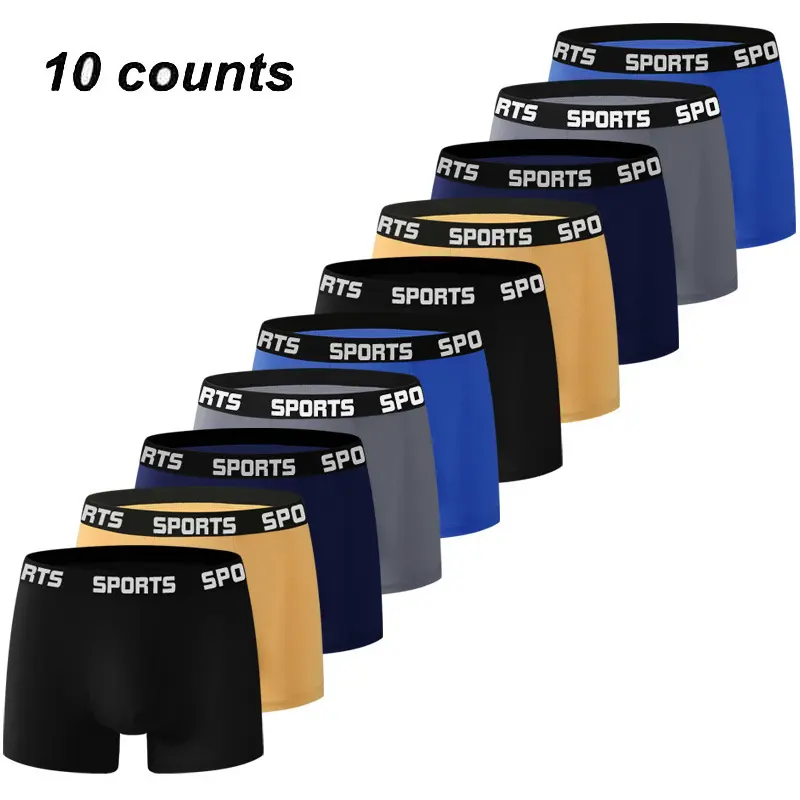 Men's Athletic Boxer Briefs - Lightweight Breathable Comfy Innerwear with Stretch Fabric, Soft Athletic Wear for Casual Sports, Comfort-Fitting Daily Use