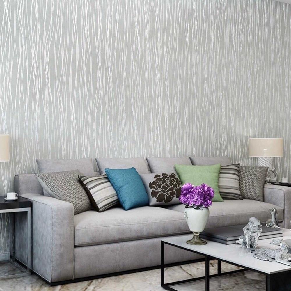 Self adhesive non-woven paper three-dimensional line wallpaper roll, Peel and stick wallpaper, thickened, color tones, multiple sizes, DIY pasting and cutting, easy to operate, suitable for home decor