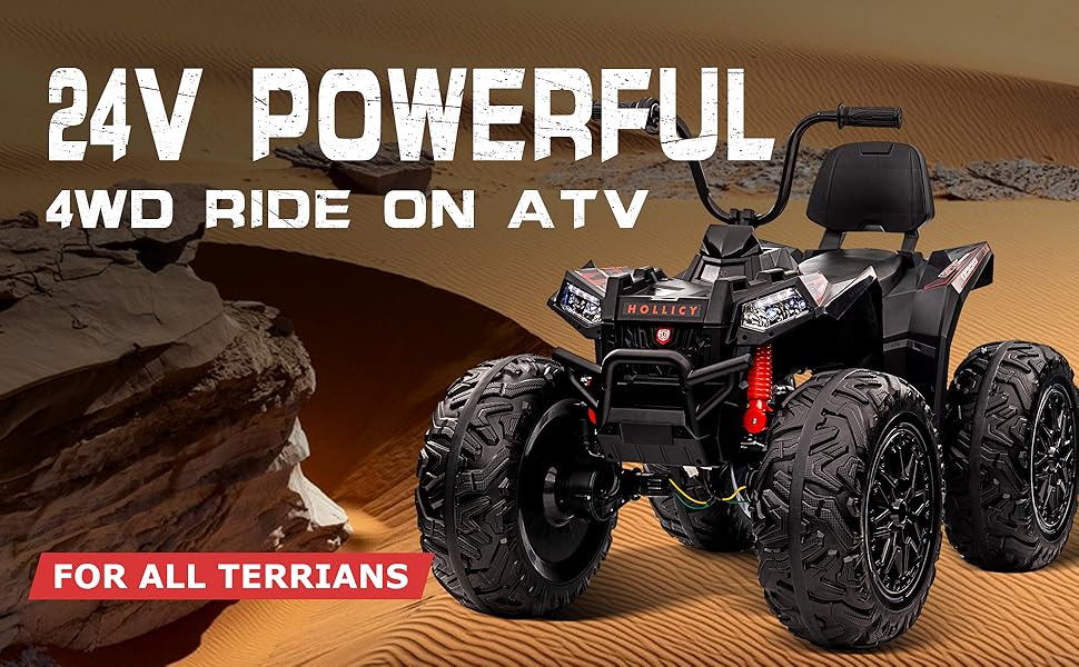 24V Kids ATV Adventure
