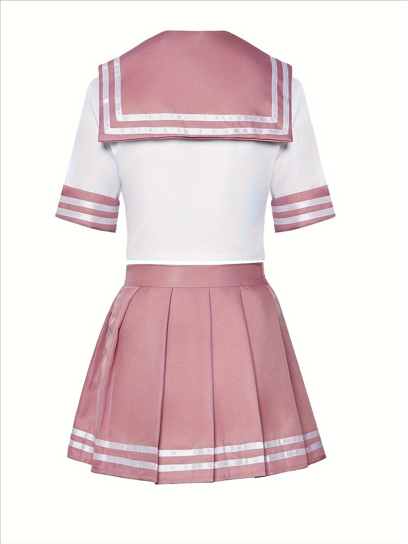 Fate Apocrypha Rider Astolfo Cosplay for Men JK School Uniform Sailor Suit Women Outfit Anime Halloween Costume