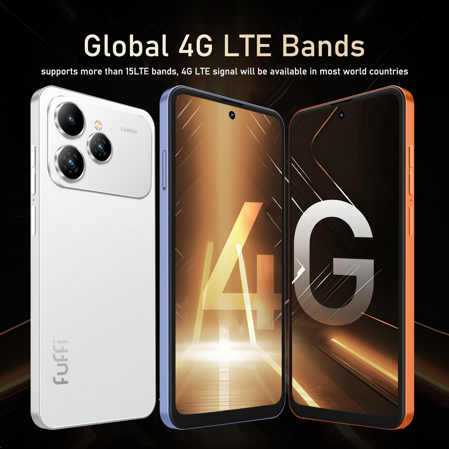 Dual Sim Smartphone Unlock 6.56 Inches 4+64GB Storage, 5+13mp Camera, 4g Network, 3800mah Battery, Android 12 GPS Navigation