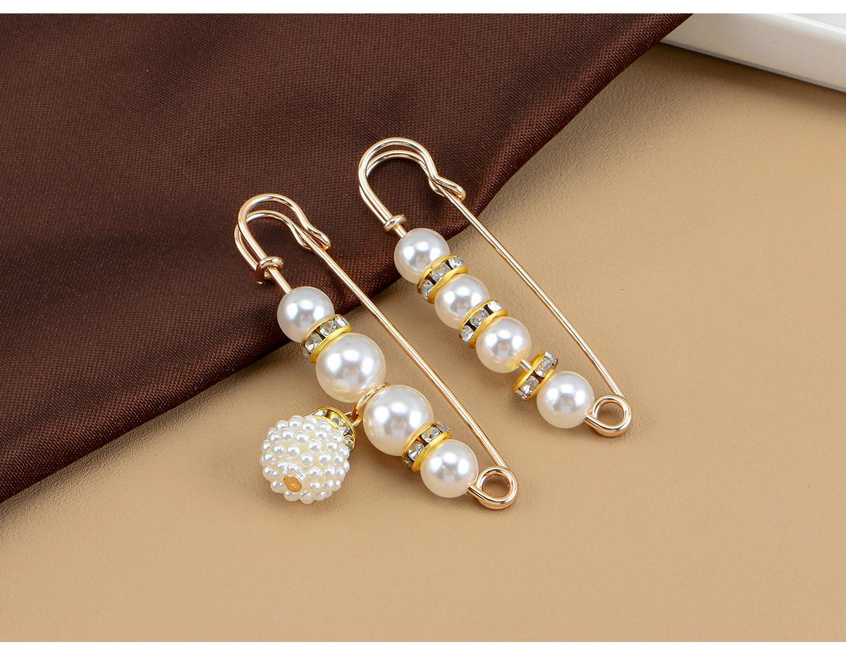 Pants waist cincher, waist cinching pin, anti-exposure brooch, high-end brooch, pin accessory, pearl brooch clasp, a gift for mom or girlfriend