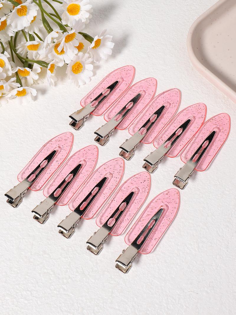 Cute Elastics Hair Accessories Set, Including Hair Clips & Hair Ties & Hair Claws & Hair Brushes, Multifunctional Hair Accessories for Women & Girls