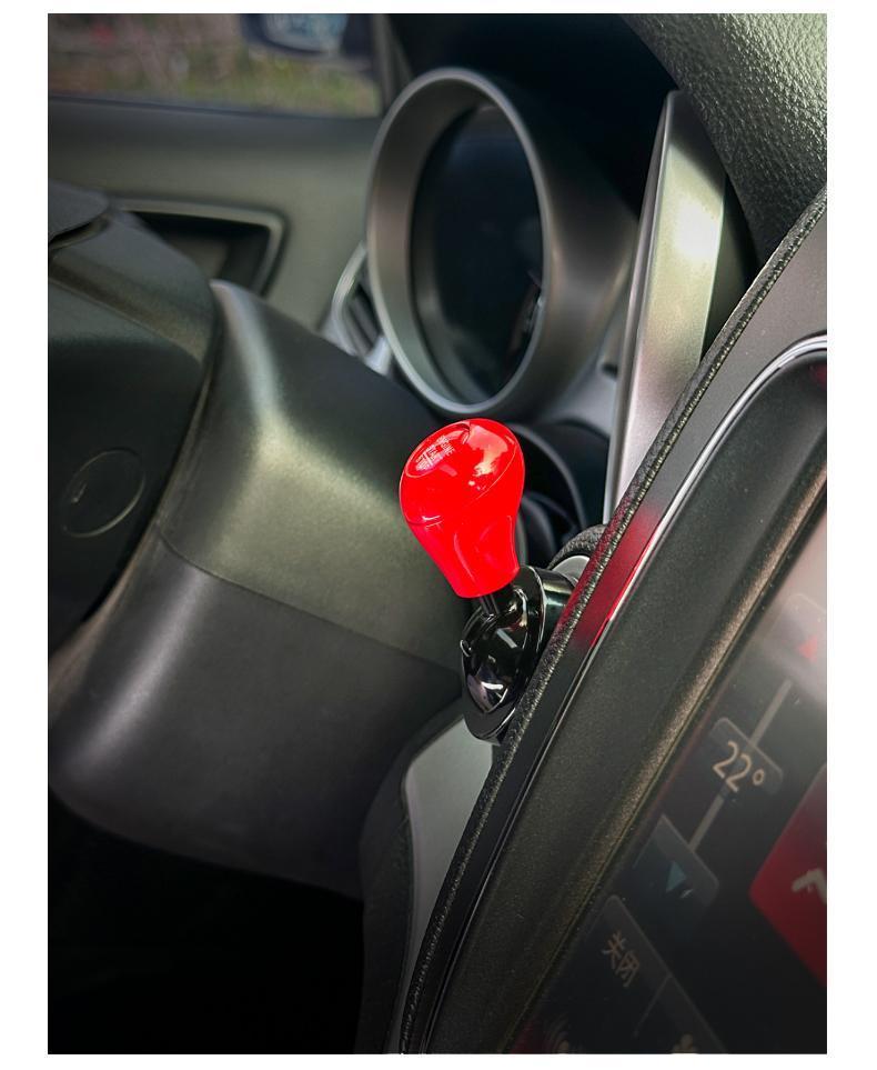 Metal Car Push Start Button Cover - Automotive Interior Protective Gear, 1-Click Lever, Modern Button Look Car Accessories, Auto Accessories Interior