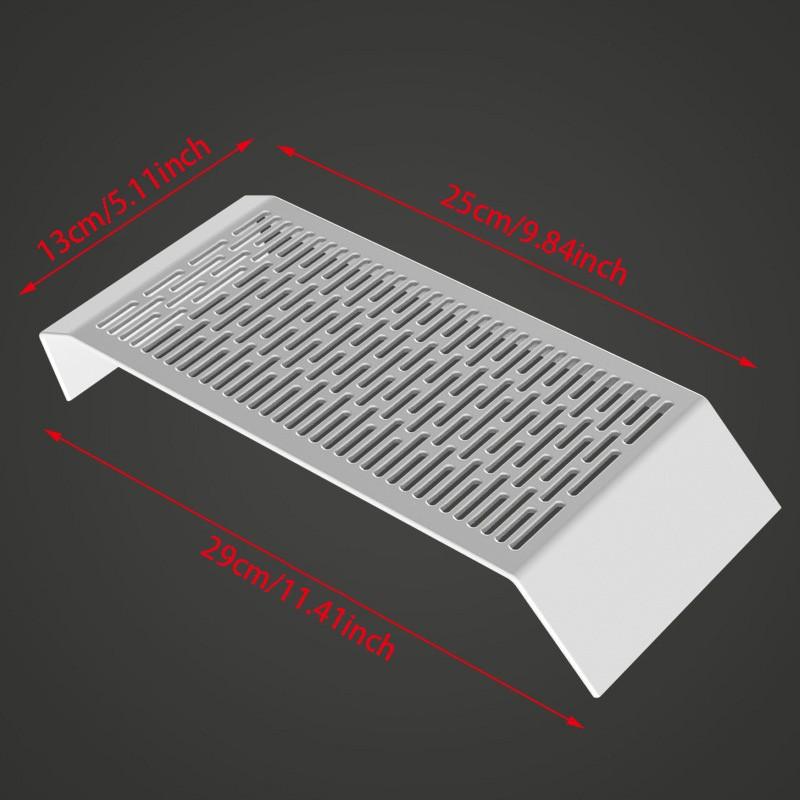 Turtle Climbing Ramp Platform, Plastic Turtle Ladder, Dual Ladder for Frogs, Water Turtles, Reptiles, Sand Pool, Breeding Box Use