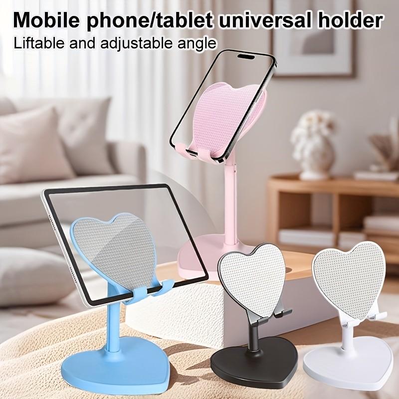 Romantic Heart Phone Stand Extensible, Perfect Gift for Valentine's Day, Fashion Desktop Decoration, Portable Non-Slip, Multi-Scene Use, Phone Holder