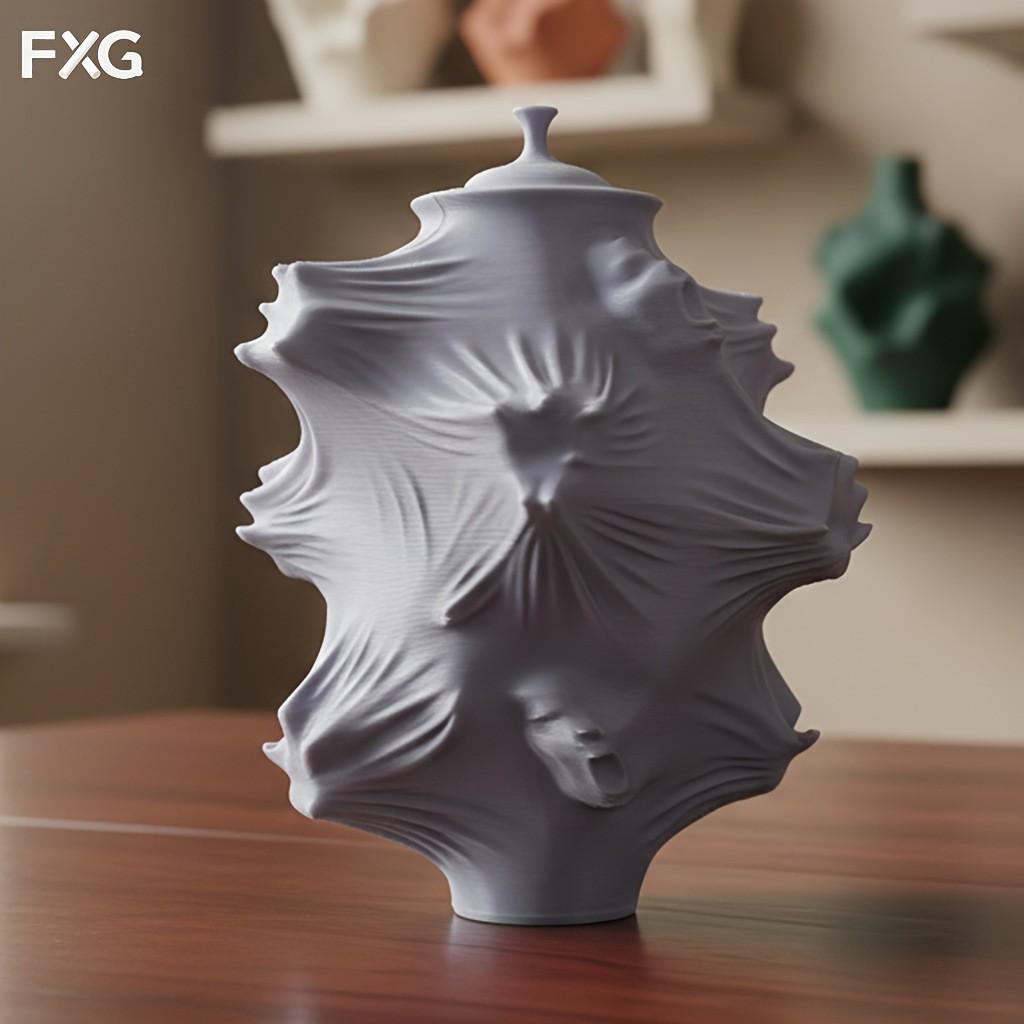 New Vanguard Art Despair Bottle Decorative Figurine, Collectible Handmade Model, Abstract Art Piece, Unique Home Decoration Gift