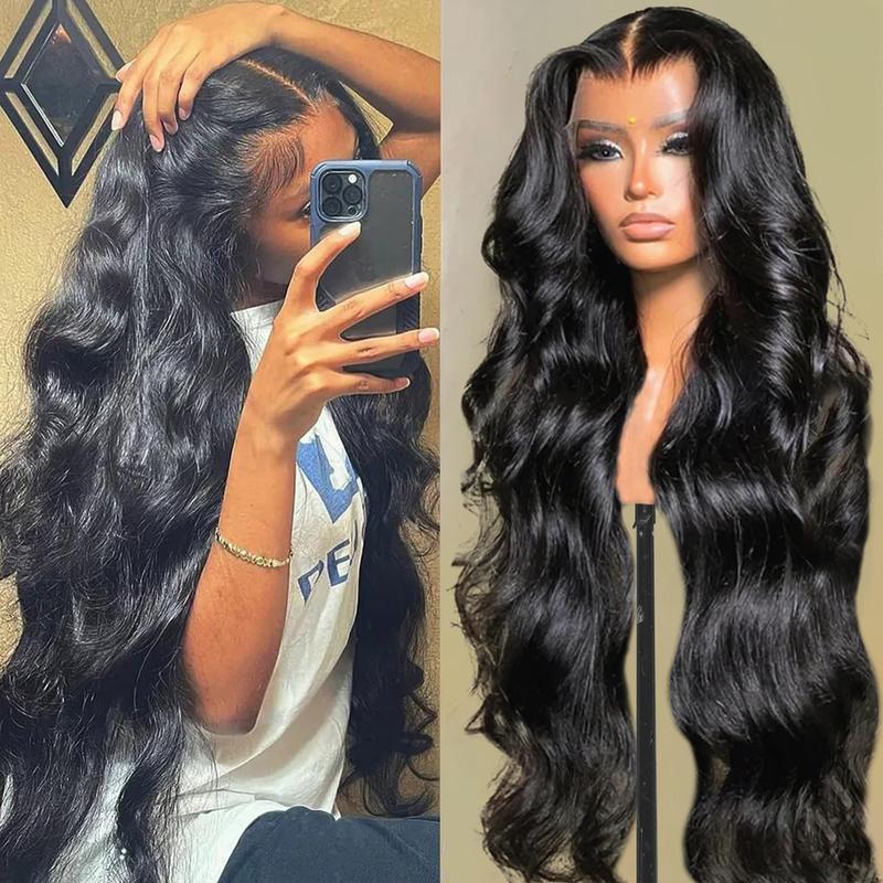[Hot] TikTokShopBlackFriday Bling Hair Body Wave 13x4 Transparent Lace Front Wigs Human Hair 180% Density 13x6 Transparent Lace Frontal Wigs Brazilian Natural Color For Black Women #NovaTopFinds