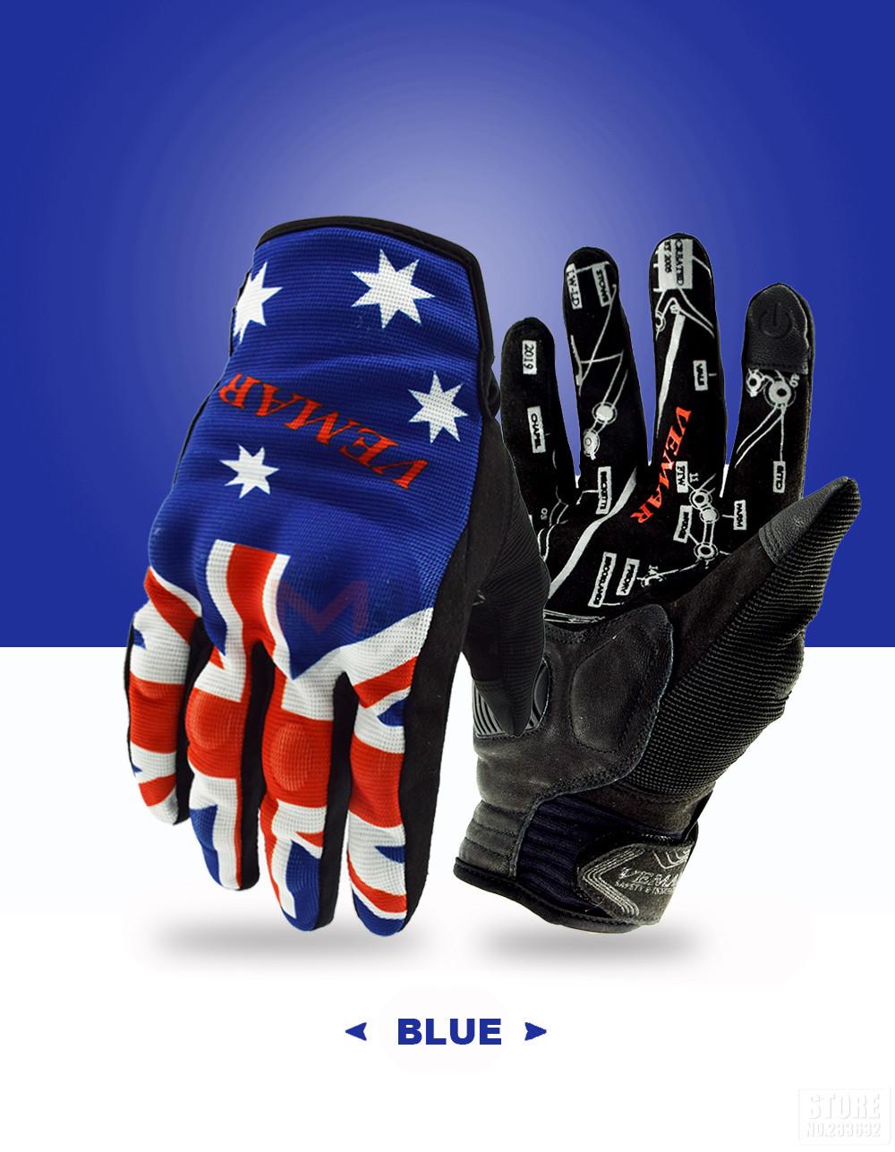 Men's Full Finger Touchscreen Riding Gloves With Skull Design For Motorcycle Motocross Dirt Bike Road Bike Mountain Bike Anti Slip Anti Fall Protective Gear Suitable For Climbing Skiing Cycling Outdoor Sports Lightweight Breathable Flexible Comfort For Ri