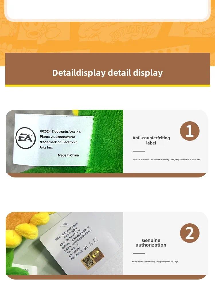 Plants vs Zombies Unisex Soft Plush Doll Toy Figures - Sunflower, Peashooter, Nut Designs - Cell Schoolbag Pendant, Keychain, Teens' Holiday Gifts