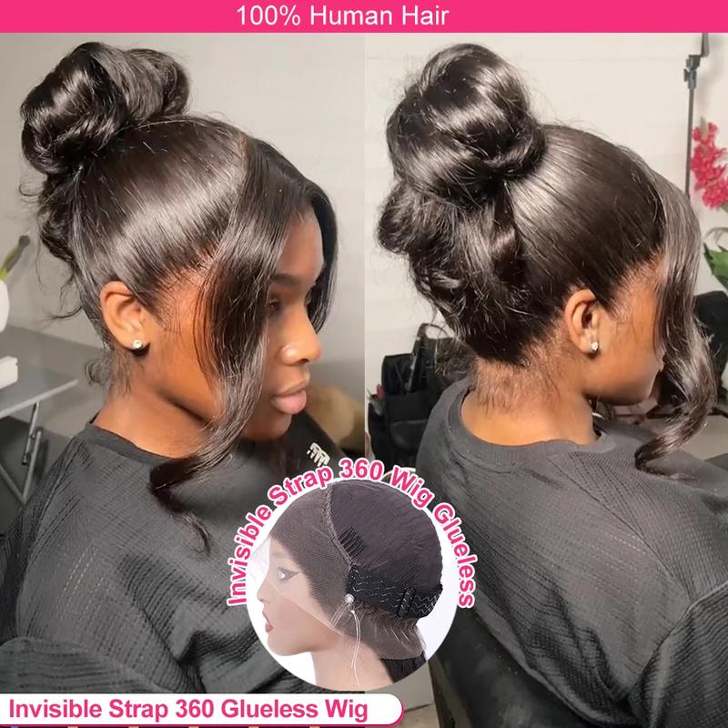 Bling Hair Invisible Strap 360 Full Hd Lace Glueless Wig Body Wave Human Hair Wig 30 Inch Lace Front Wig Brazilian 360 Frontal Wig Bling Hair Invisible Strap 360 Full Hd Lace Glueless Wig Body Wave Human Hair Wig 30 Inch Lace Front Wig Brazilian 360 Frontal Wig