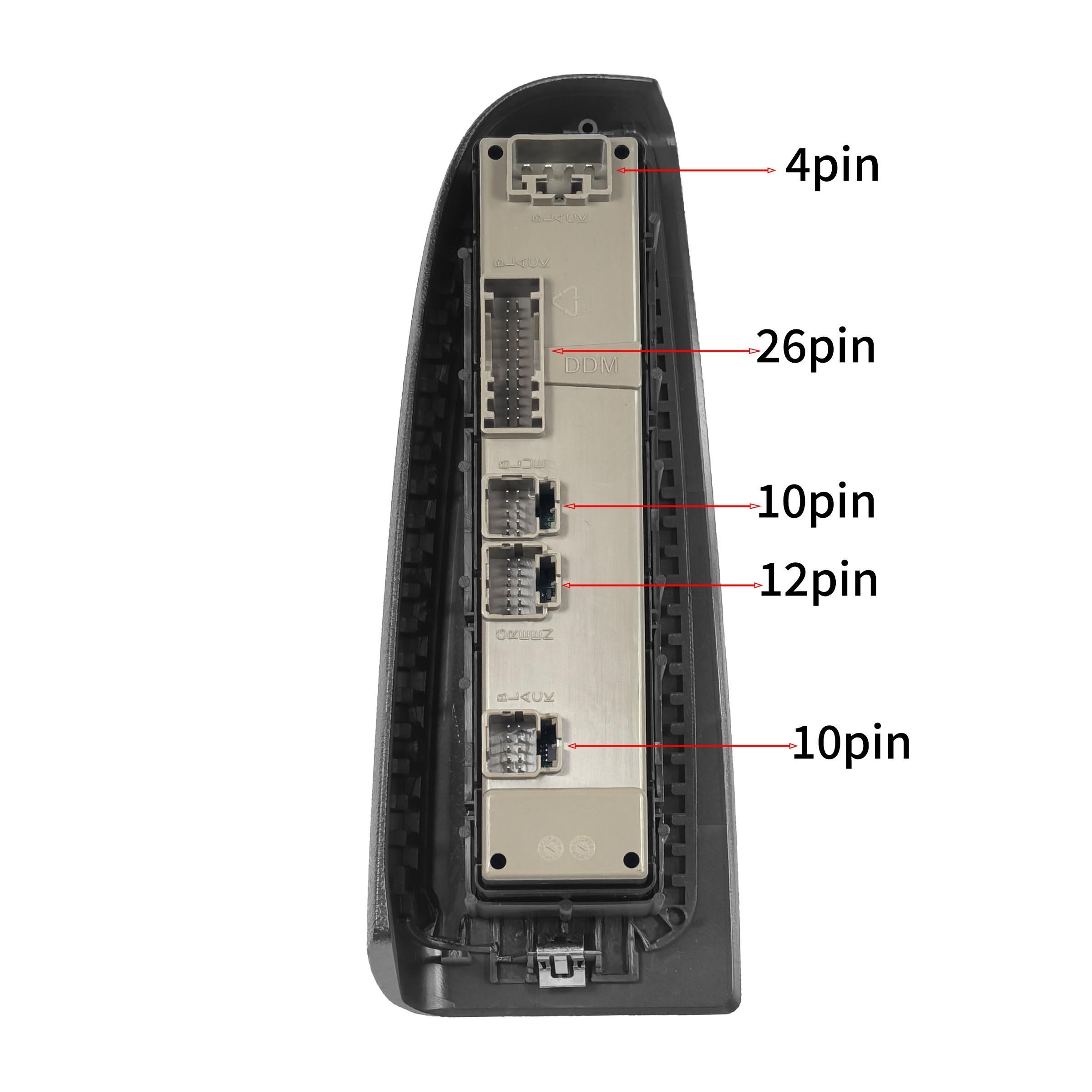 Driver Side Door Lock and Power Window Switch Replacement Component, Compatible with Chevrolet Avalanche Silverado Suburban Tahoe Gmc Yukon Sierra Cadillac Escalade