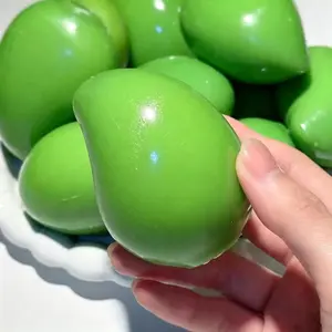 2026 Handmade Crispy Mango Stress Ball Squeeze Toy, Color-Changing Mango Squishy Fidget Ball, ASMR Sensory Stress Relief Toy