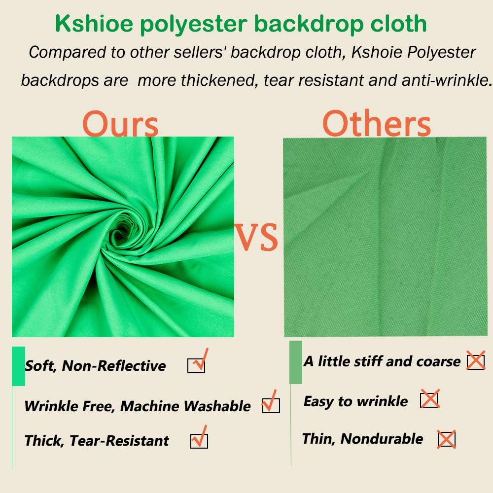 Photography Lighting Kit, 6.5x10feet/2x3m Backdrops Stand Support System, 5 in 1 reflectors, 1600w 5500k Umbrellas Softbox Continuous Lighting Kit for Portrait, Product and Video Shooting