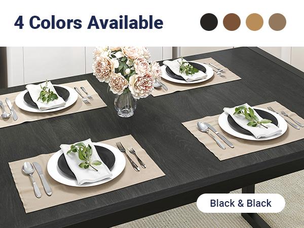 Allewie 3-Piece Dining Table Sets with Benches, Heavy Duty Metal Space-Saving Dinette for Kitchen/Living Room/Studio#TikTokShopBlackFriday #Christmas Gifts