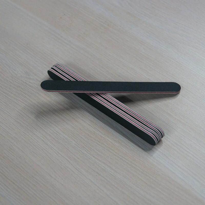 10pcs Dual-Sided Nail File Strips, Sanding Bars for Nail Shaping, Professional Manicure Tools, Essential Beauty Supplies