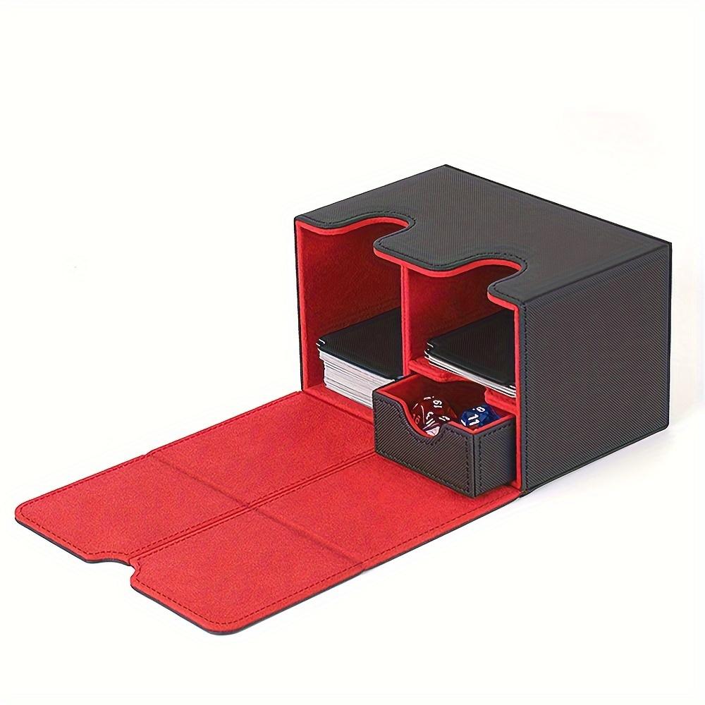 Game Card Storage Box, Tabletop Command Deck Carry Case, Trading Card Holder, Portable Game Card Organizer, Essential Gaming Accessory, Card Hobby Box