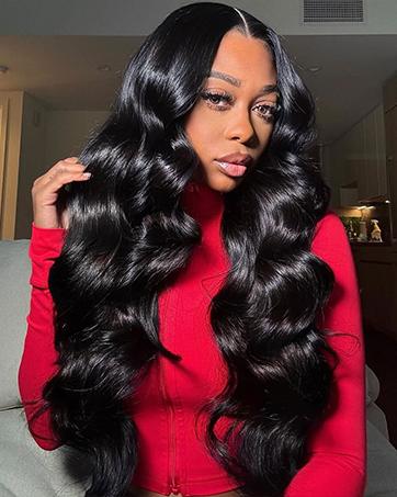 Deep Wave 13x4 Lace Front Wig Human Hair 180% Density HD Transaprent Lace Water Deep Wave Curly Wigs Human Hair Body Wave Pre Plucked Human Hair Wigs