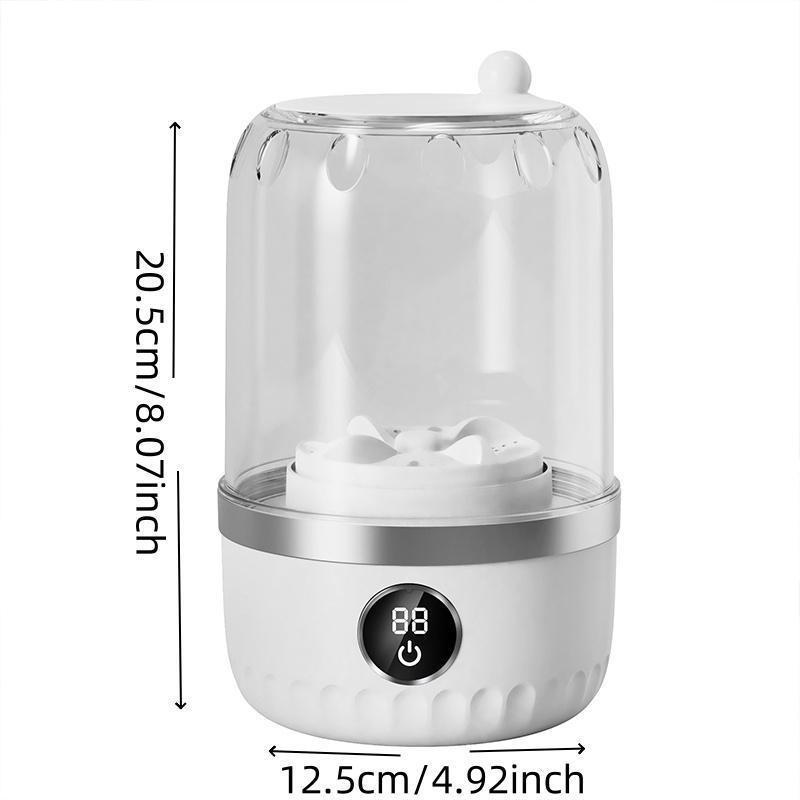 Portable Mini Washing Machine, Compact Laundry Solution, Ideal Gift for Travelers, Lightweight and Easy to Use, Perfect for Small Spaces