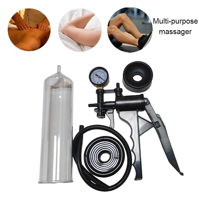 Home Body Muscle Massage Cupping Device, Vacuum Back Massager, Suitable for Shower Use, Personal Care Body Cupping Massage Equipment
