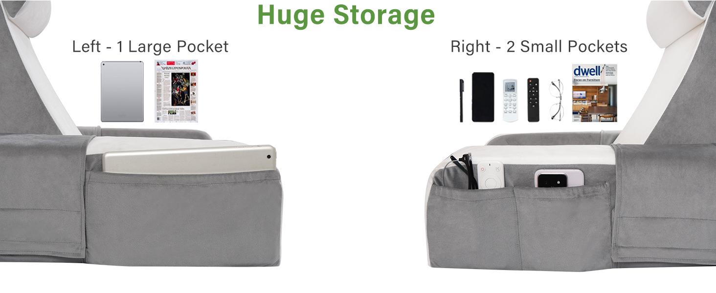 Reading Pillows for Sitting in Bed Adult,Back Pillow for Sitting Up,Support Bed Chair with Arms,Comfortable Backrest Pillow for Working/Gaming/Resting in Bed&Floor,21" Ergonomic Memory Foam Supportive Memory Foam  #TikTokShopSpringGlowUp