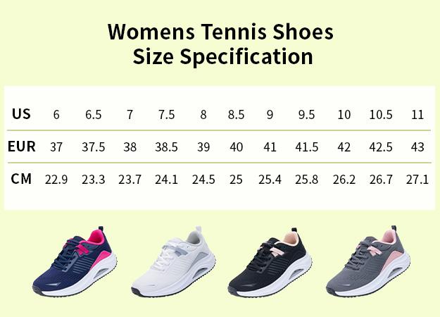 AOV Womens Walking Shoes with Arch Support Athletic Orthotic Sneakers for Women Foot Pain Relief
