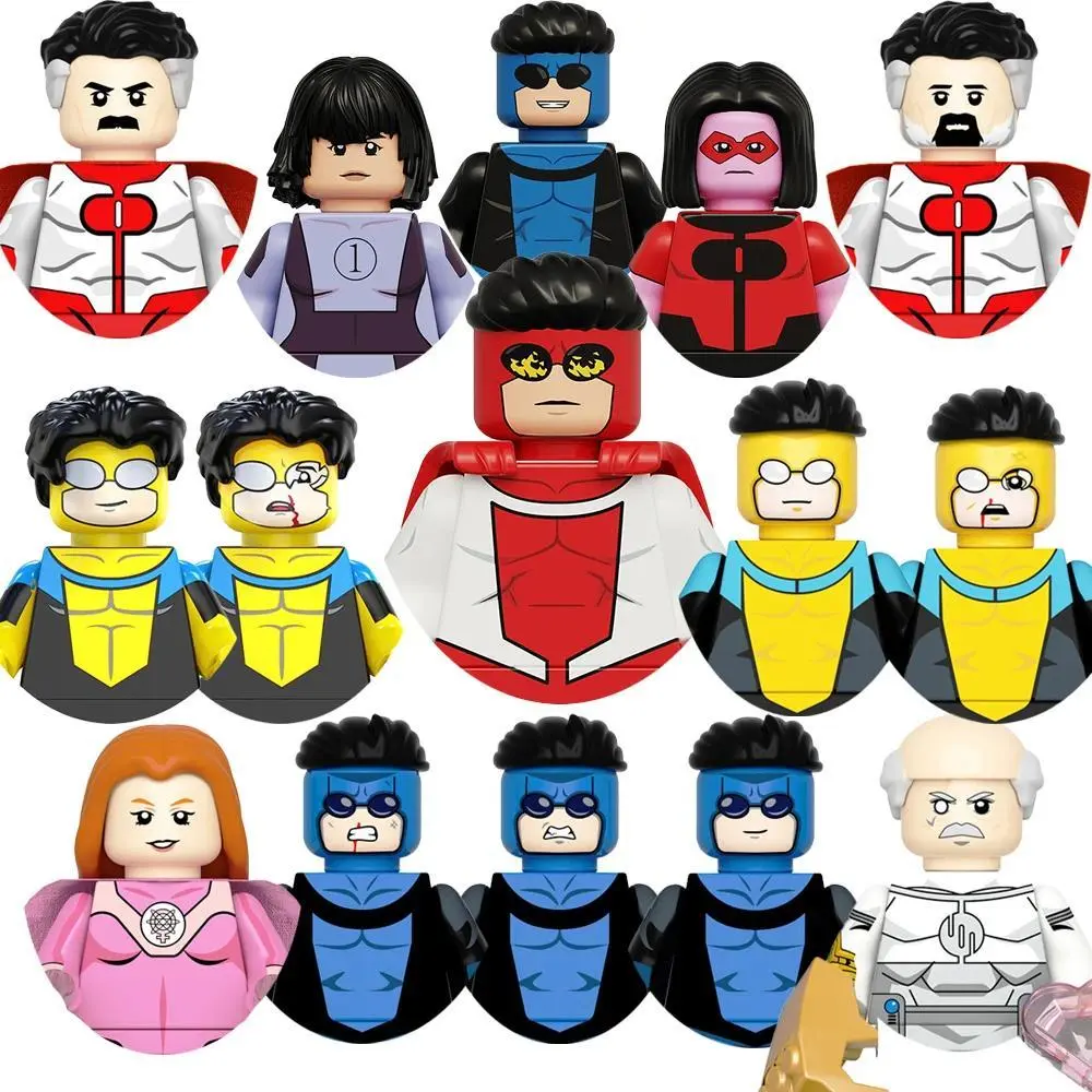 2026 Toys Bricks Heroes Invincible Omni-Man Building Blocks For Toys Gifts New Mini Action Figures Children For Party Gifts