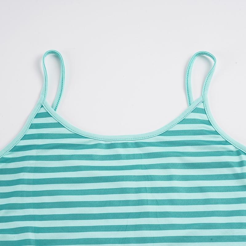 Women's Striped Cami Top and Wide Leg Pants Set, Summer Casual Loose Two-Piece, Loungewear Set, Comfortable and Stylish