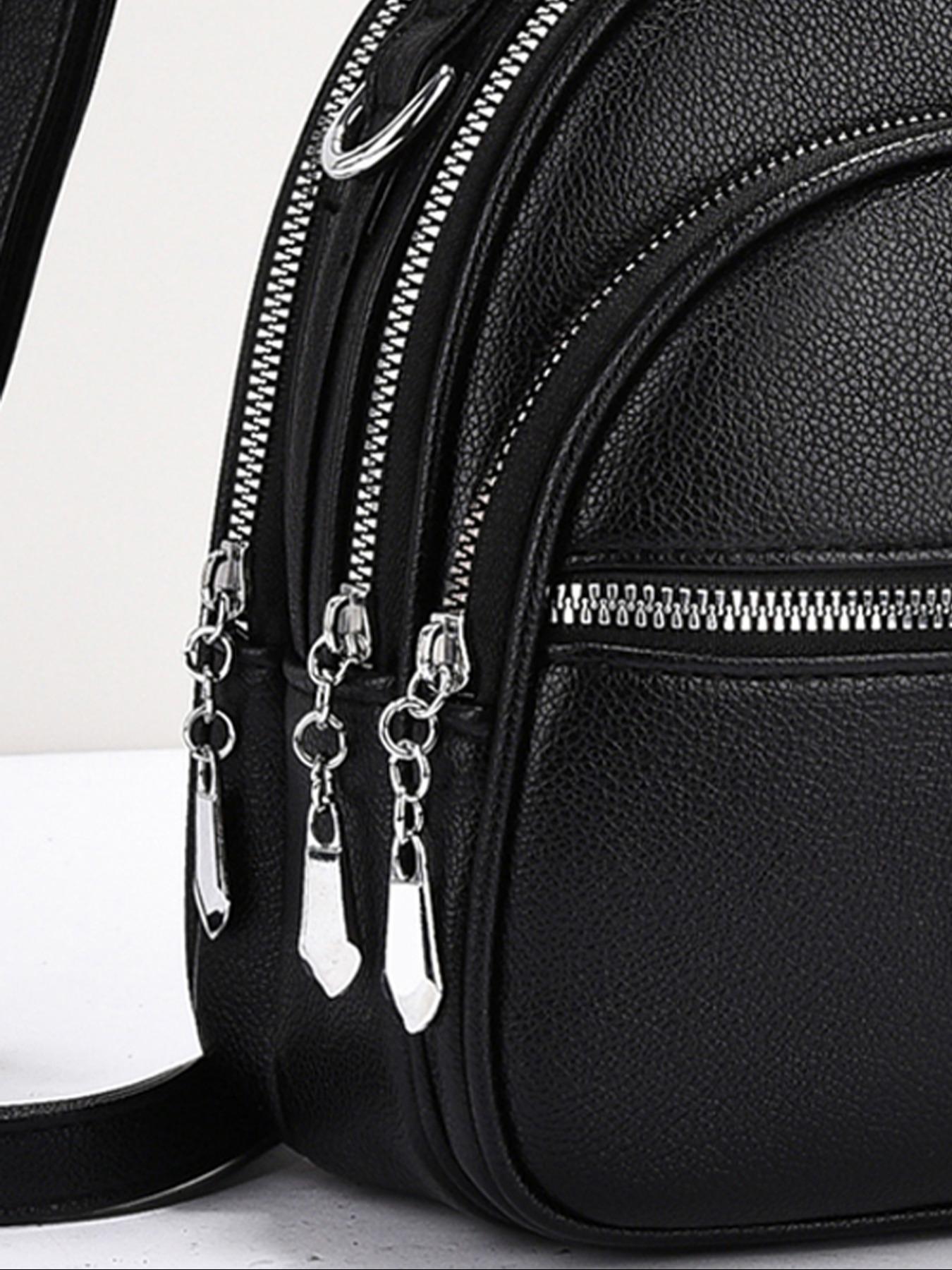 New Simple Women's Backpack Classic Elegant Fashion Durable Easy Carry Versatile Casual All-Seasons Large Capacity Suitable for Travel Shopping