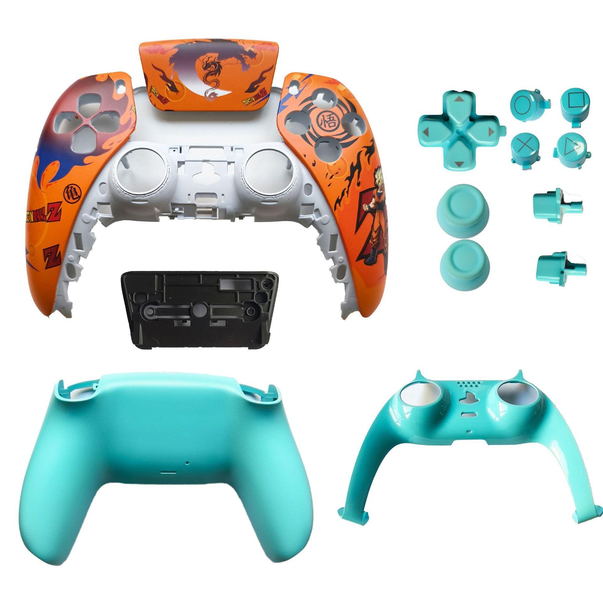 Ps5 Game Controller Shell Limited Edition Repair Top & Bottom Covers Ps5 2.0/3.0 Handle Replacement Case, Durable Protective Cover, Accessories