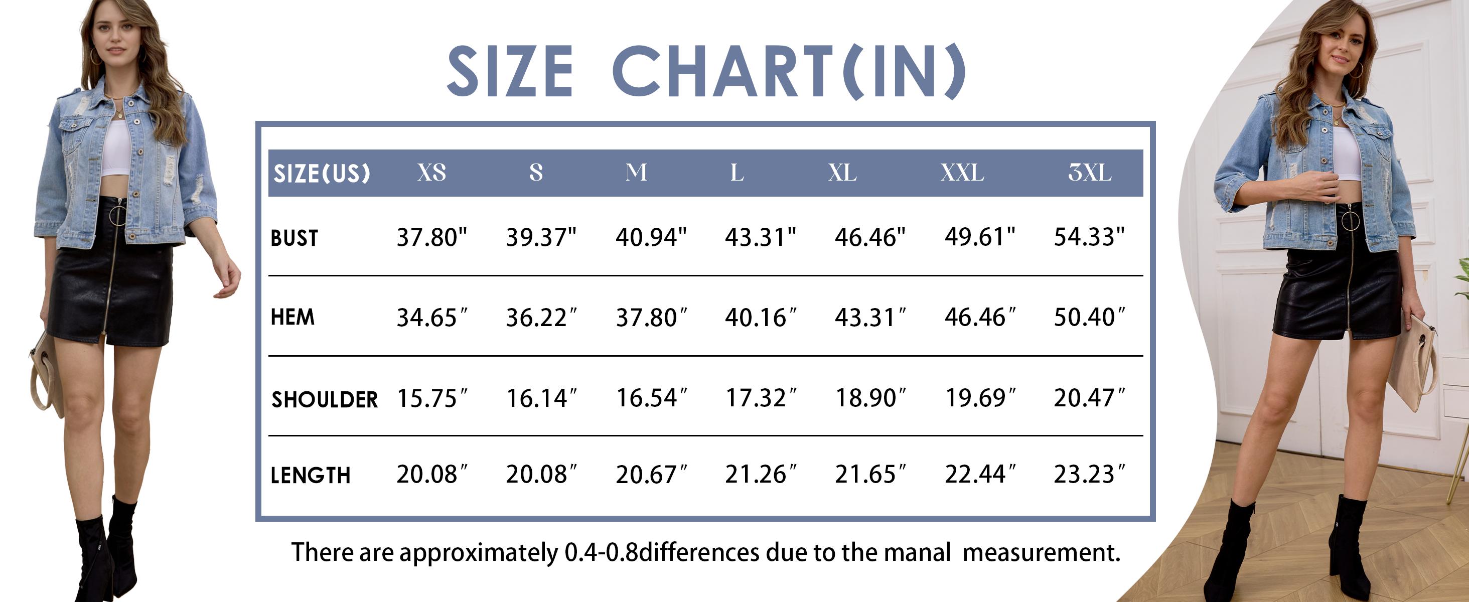 Hixiaohe Women’s 3/4 Sleeve Washed Denim Jackets Distressed Light Cropped Jean Jackets Coats Casual Womenswear TikTokShopBlackFriday SpringStatements