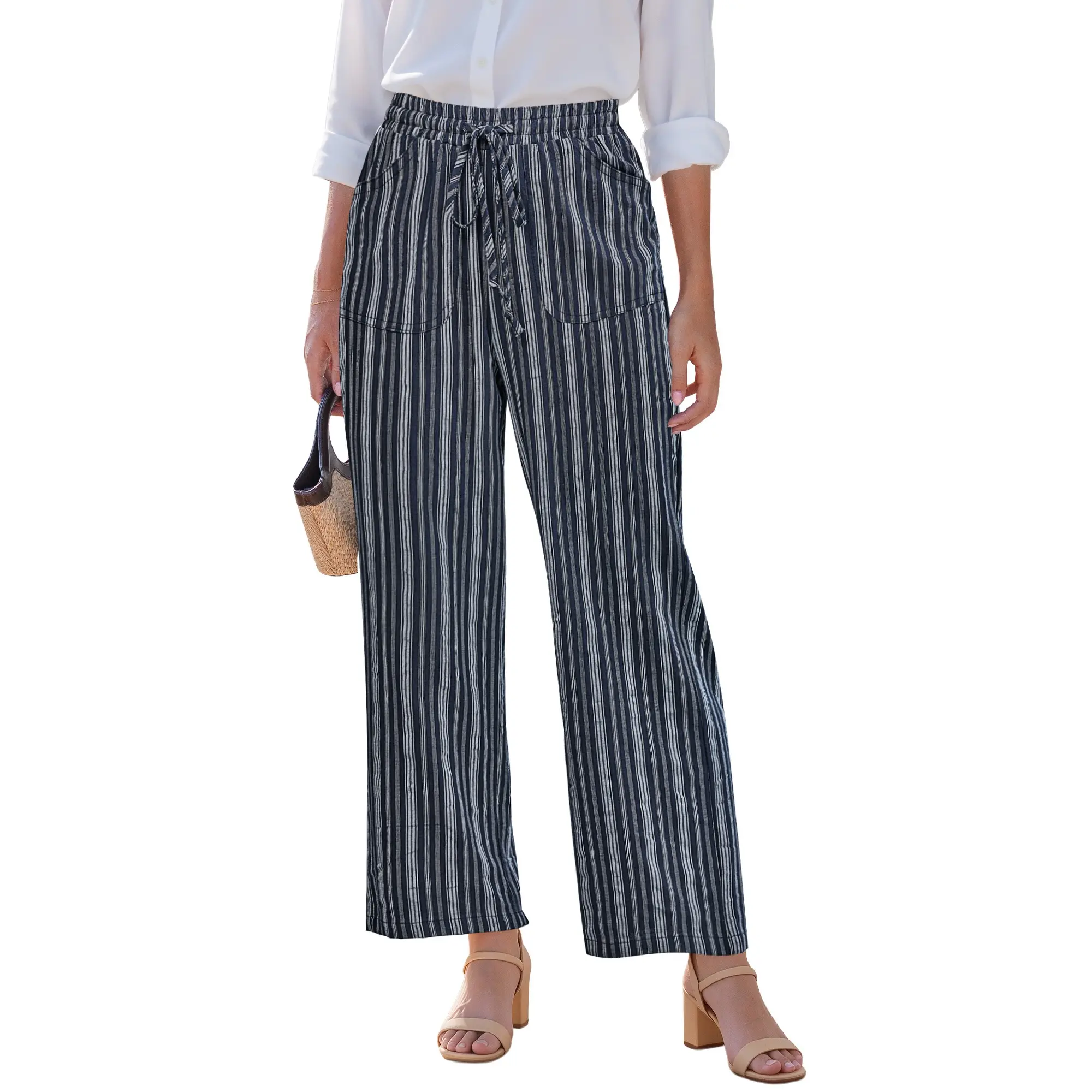 Navy Blue Stripe