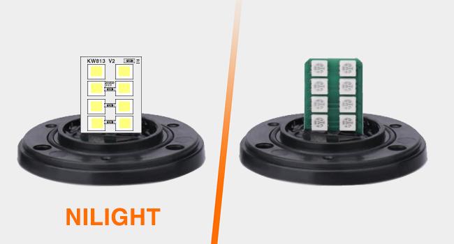 Nilight Marine Boat Navigation Light 2PCS 8LED Red Green LED Port Starboard Signals 12V Waterproof Bow Light for Skeeter Yacht Pontoon Speedboat Sailboats Fishing Boats Cover Outboard Vehicle  dealsforyoudays