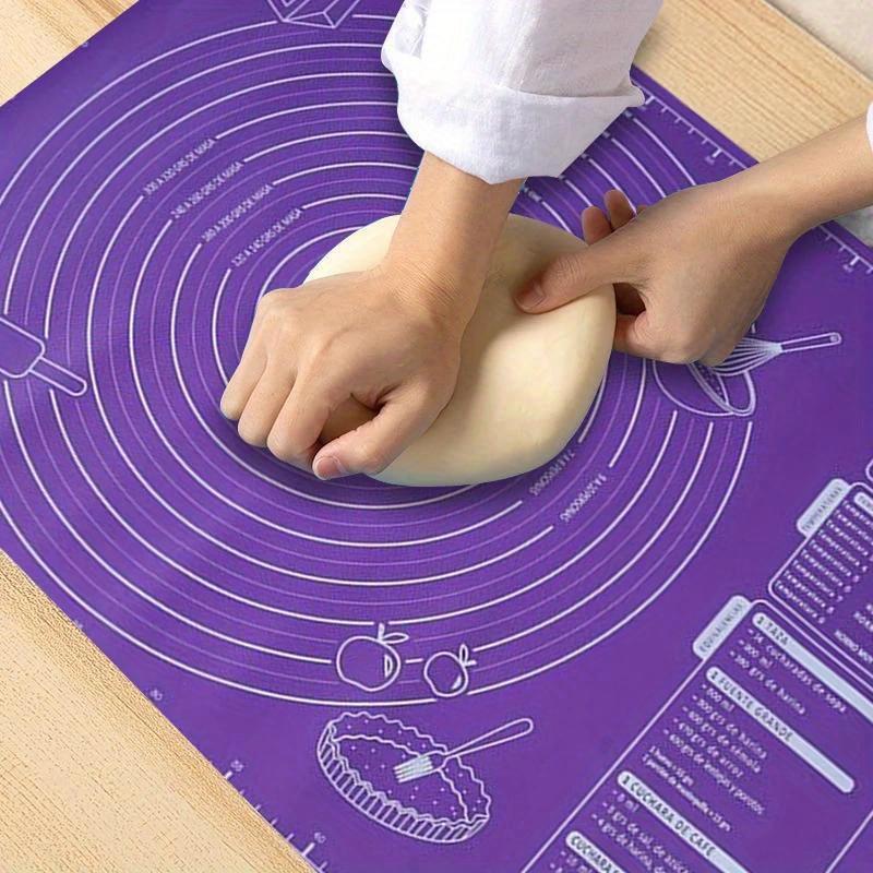Pad Baking Mat Sheet Kneading Dough Mat For Kitchen Rolling Dough Pizza Large Dough Non-Stick Maker Holder Bakeware
