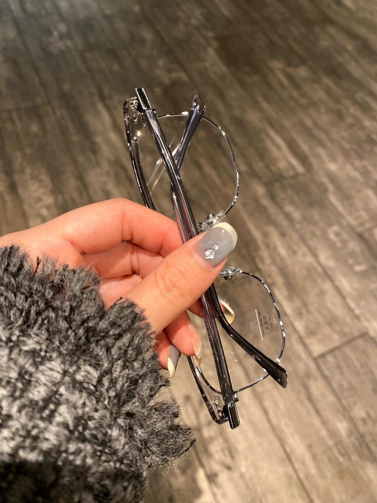 Frozen Series Blue Light Blocking Glasses Retro Clear View for Eye Protection Computer Vision Glasses Men Women Computer Gaming Glasses Rectangle TR90 Frame Anti Eyestrain UV 400 Stylish Lentes Classic Summer Eyewear - Eyeglasses Set