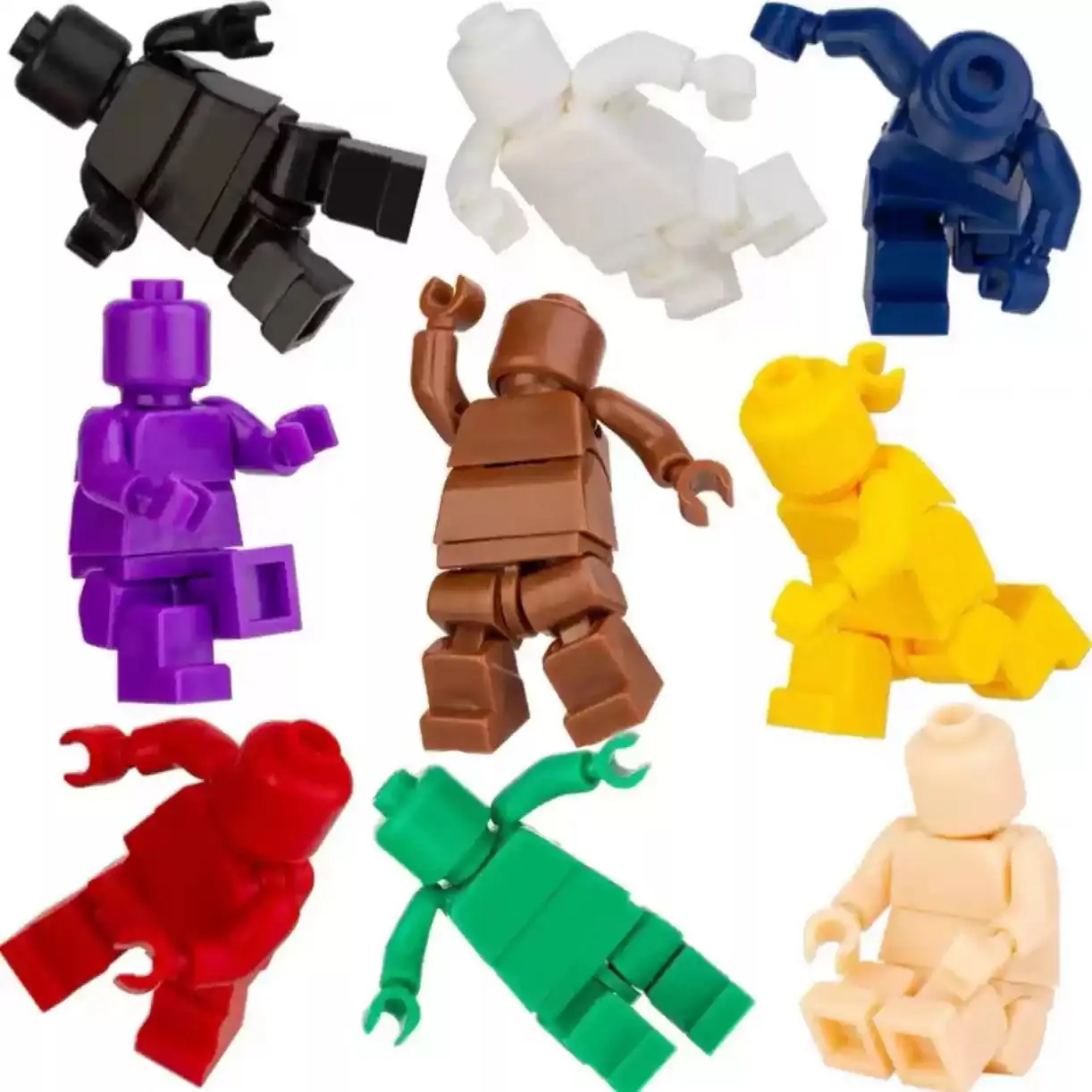 2026 Hot selling toys A figurine model ornament with a size of 1.77 inches, movable joints, and multiple colors to choose from. Internet-famous toy