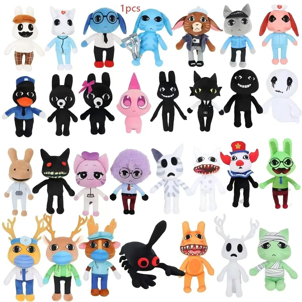 Horror Animal Hospital Plush Toy, Soft Stuffed Animal Figure for Kids, Perfect Gift for Children Lovers, Durable and Safe Design