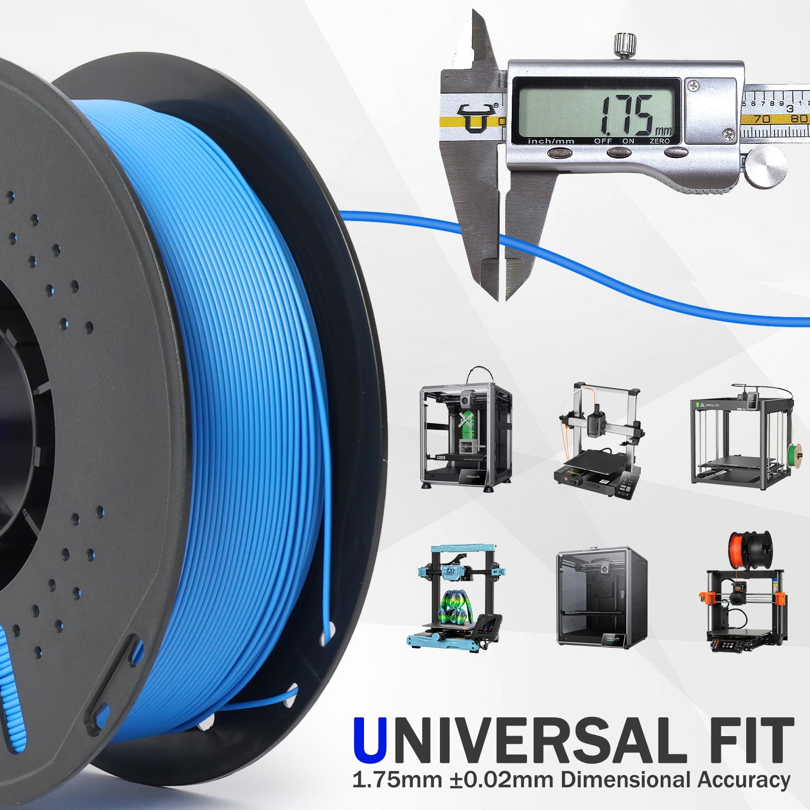 Epelay PLA+ 3D Printer Filament, 1.75mm Diameter, 0.02mm High Precision, Odor-Free, Smooth Feed, Anti-Clog, Eco-Friendly FDM Consumables, Compatible with Most FDM Printers, High-Speed Printing Summervibes Bundle, Diy Projects, Artistic Creations tiktoksho