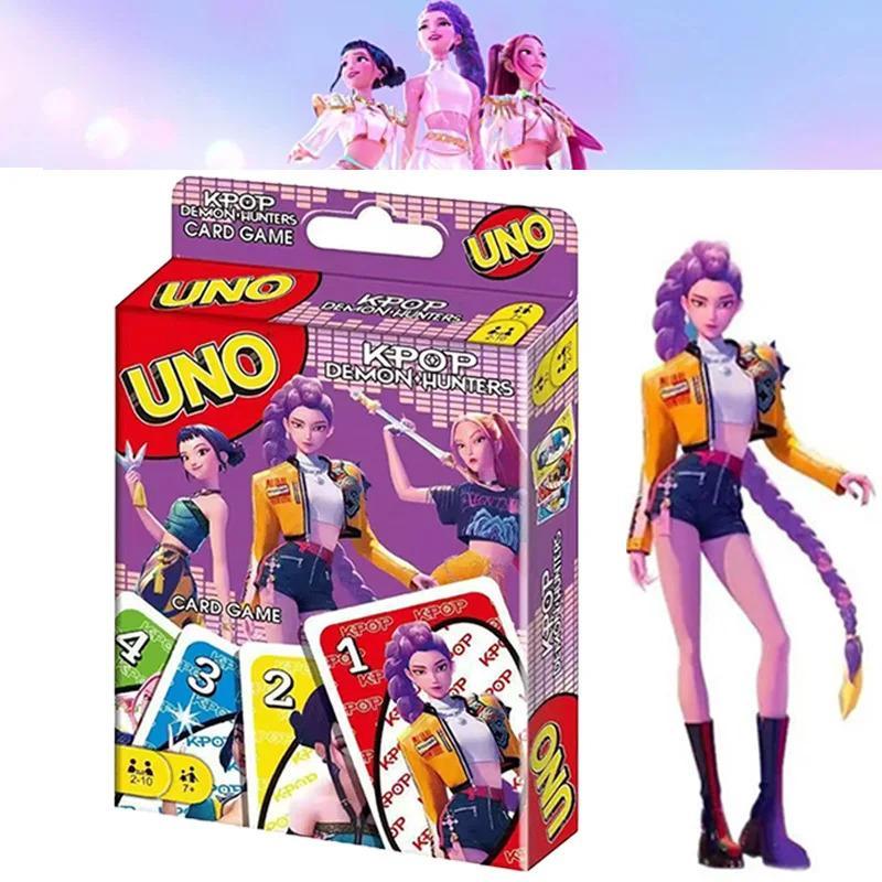 Inspired Kpop Uno Card Game Set, Suitable for Kids Teens Adults, Family Friendly Desktop Game, Fun Poker Cards, Birthday Gift Toy Entertainment