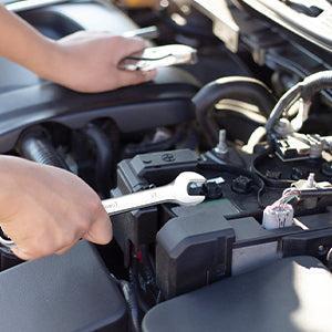 【GARVEE】 Ratcheting Wrench Set 20 PCS SAE 1/4"-3/4", Metric 6-19mm, Flex Head 72-Tooth, Chrome Vanadium Steel, Includes Storage Bag Hand Tools Metal Heavy Duty 【GARVEE】 Ratcheting Wrench Set 20 PCS SAE 1/4"-3/4", Metric 6-19mm, Flex Head 72-Tooth, Chrome Vanadium Steel, Includes Storage Bag Hand Tools Metal Heavy Duty